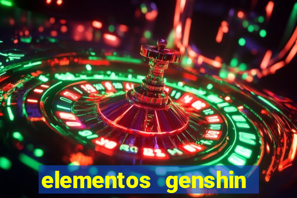 elementos genshin impact fraquezas